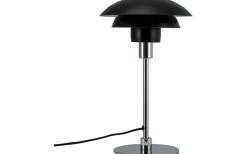 Dyberg Larsen Morph D21 Bordslampa 35cm Svart/Krom* Bordslampor