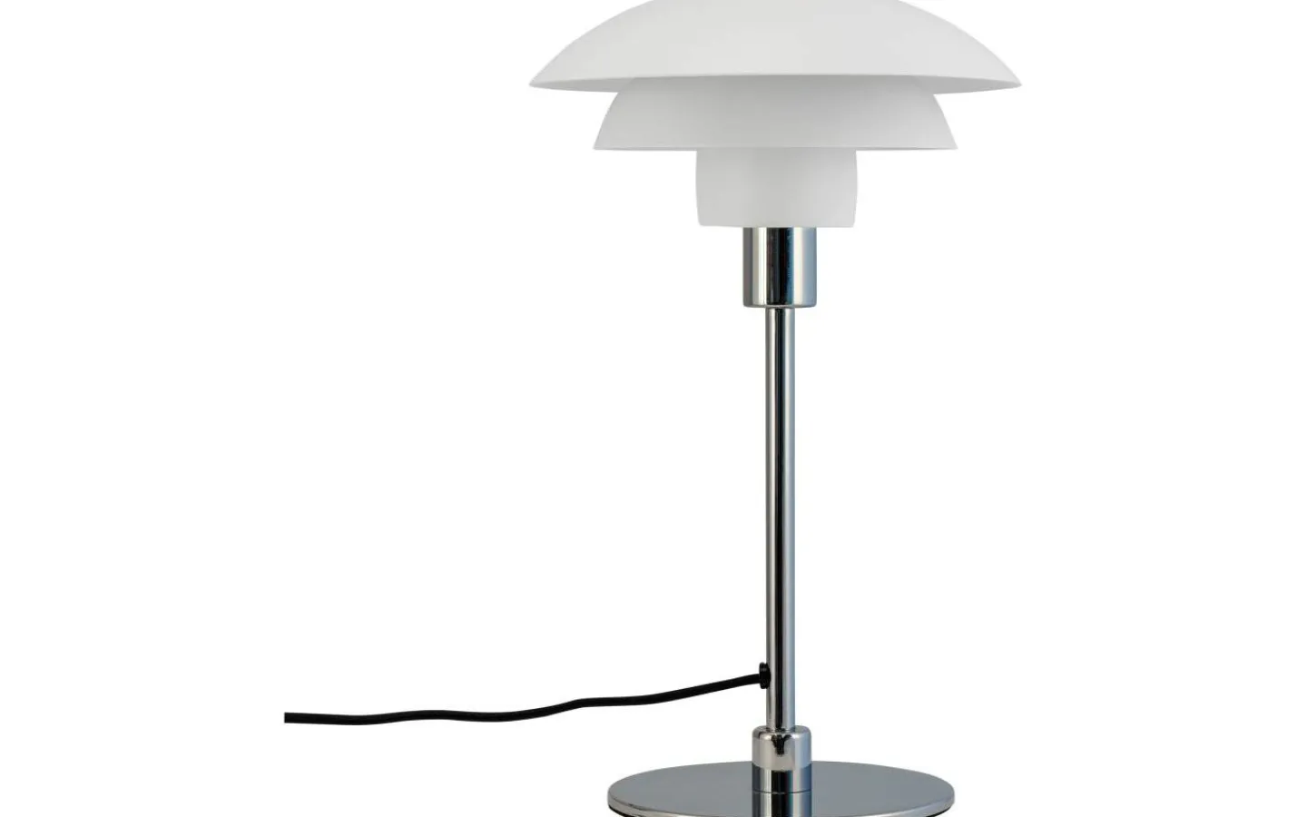 Bordslampor<Dyberg Larsen Morph D21 Bordslampa 35cm Vit/Krom