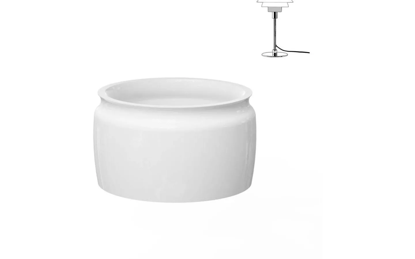 Reservglas Och Reservdelar<Dyberg Larsen Morph Reservglas Small till Bordslampa