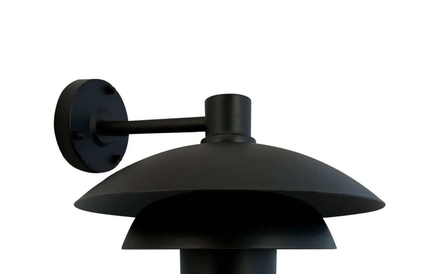 Dyberg Larsen Morph Vägglampa 30cm Svart IP44* Vägglyktor|Vägglampor Utomhus