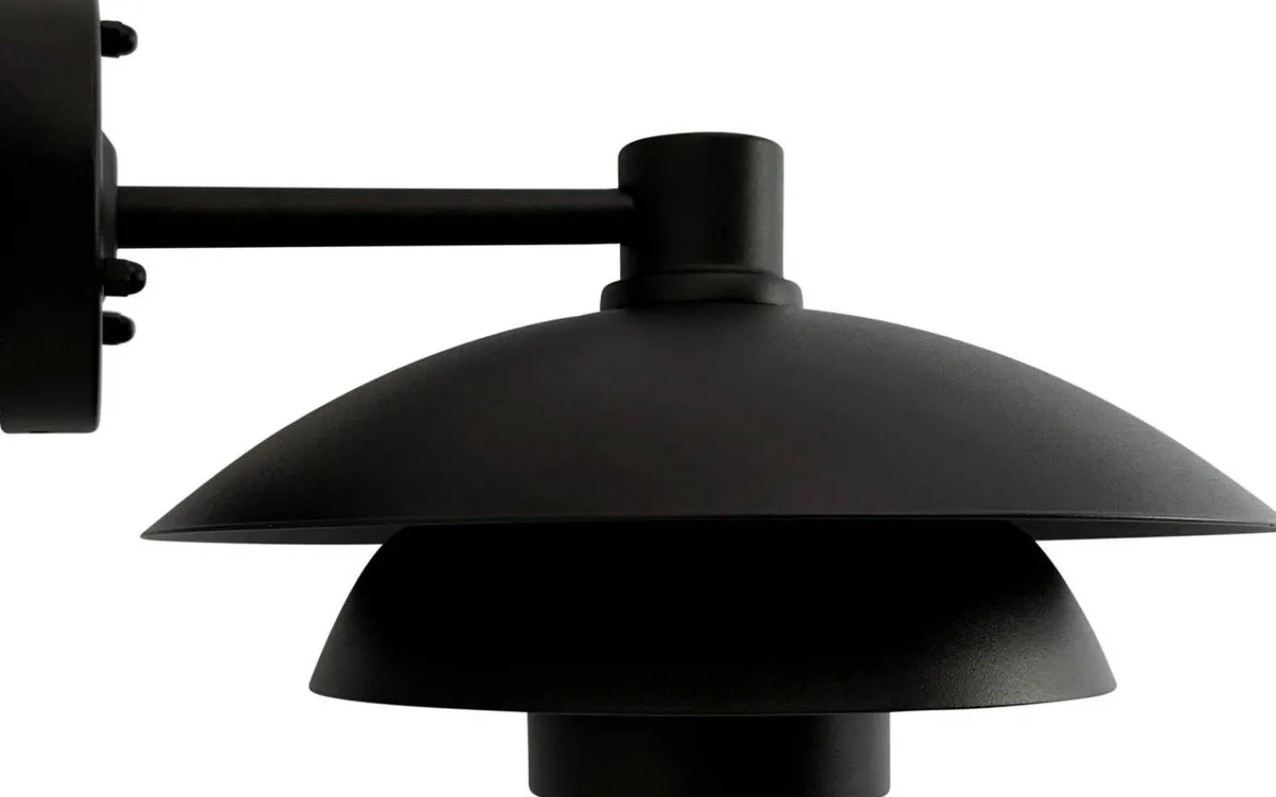 Dyberg Larsen Morph Vägglampa 30cm Svart IP44* Vägglyktor|Vägglampor Utomhus