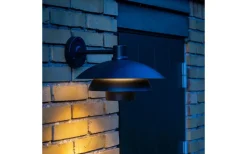 Dyberg Larsen Morph Vägglampa 30cm Svart IP44* Vägglyktor|Vägglampor Utomhus