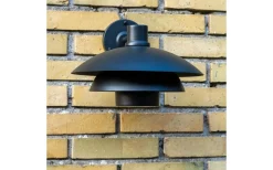 Dyberg Larsen Morph Vägglampa 30cm Svart IP44* Vägglyktor|Vägglampor Utomhus