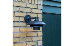 Morph Vägglampa 24cm Svart IP44