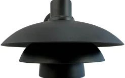 Morph Vägglampa 24cm Svart IP44