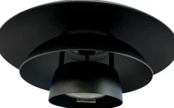 Morph Vägglampa 24cm Svart IP44