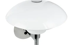 Lampetter|Läslampor<Dyberg Larsen Morph Vägglampa Opal/Krom