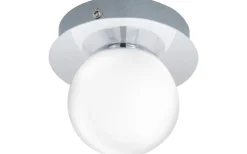 Badrumslampor Tak<Eglo Mosiano Plafond 11cm LED 3000K 3,3W Krom IP44