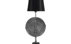 Lampfötter<PR Home Mrs Round Lampfot 55cm Grå