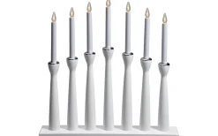 Visa Alla Adventsljusstakar|Adventsljusstakar 31-60 Cm<Markslojd Måseskär Adventsljusstake 7L 50cm Vit