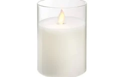 Star Trading M-Twinkle Batteridriven Ljuslykta 10cm* Blockljus Inomhus|Blockljus Inomhus