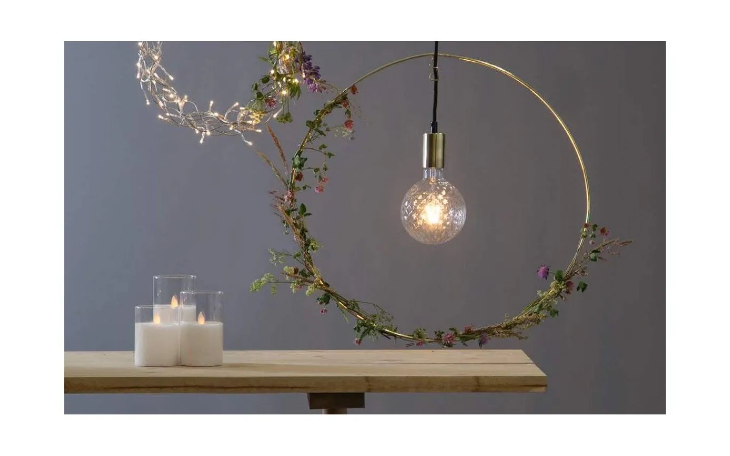 Star Trading M-Twinkle Batteridriven Ljuslykta 10cm* Blockljus Inomhus|Blockljus Inomhus