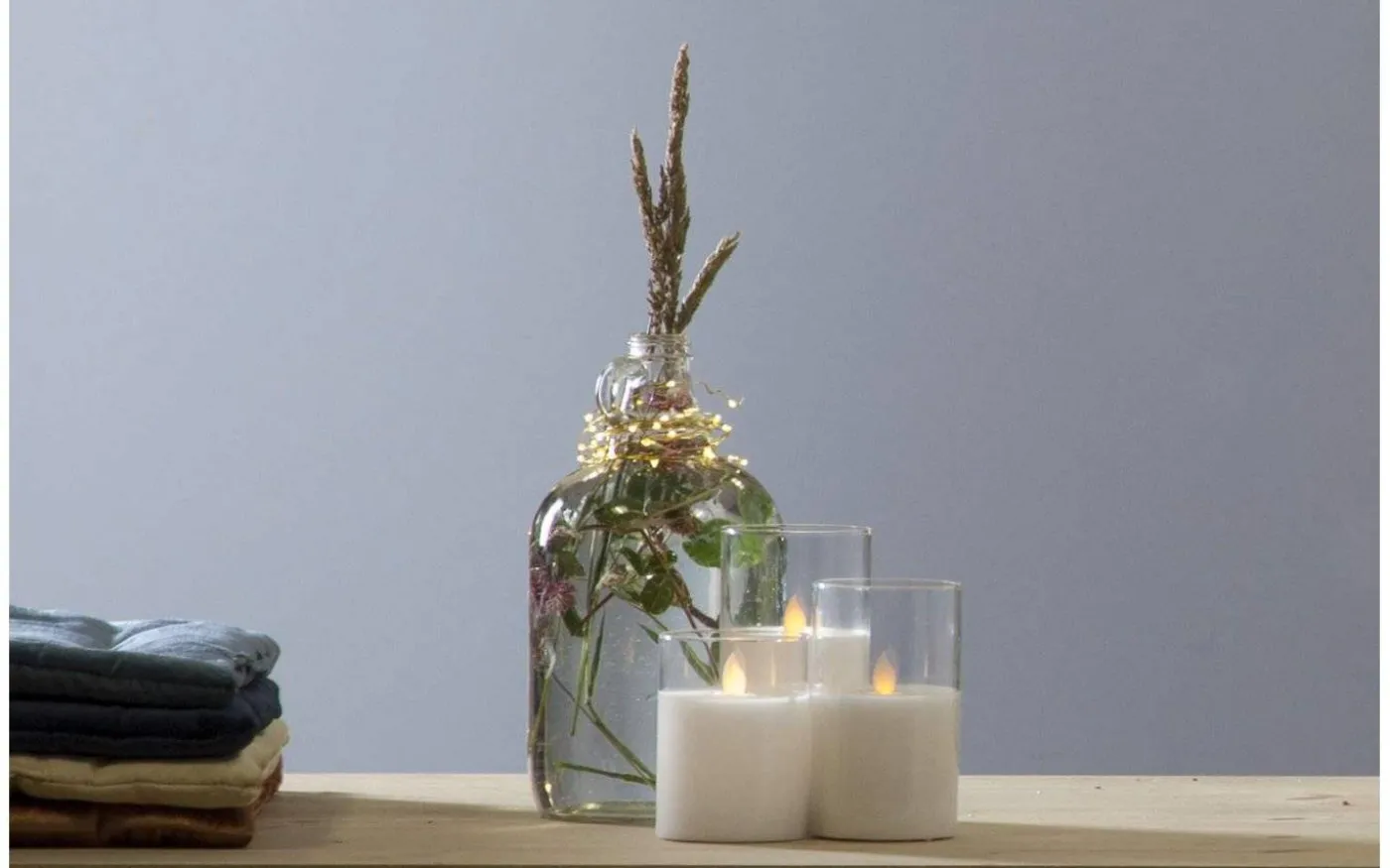 M-Twinkle Batteridriven Ljuslykta15cm