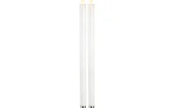 Star Trading M-Twinkle Batteridrivet Antikljus 40cm 2-Pack Vit* Antikljus|Antikljus