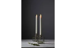 Antikljus|Antikljus<Star Trading M-Twinkle Batteridrivet Antikljus 30cm 2-Pack Vit