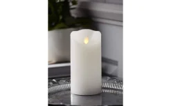 M-Twinkle Batteridrivet Blockljus Vit 15cm