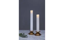 Star Trading M-Twinkle Batteridrivet Blockljus 30cm Vit* Blockljus Inomhus|Blockljus Inomhus