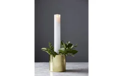 Star Trading M-Twinkle Batteridrivet Blockljus 30cm Vit* Blockljus Inomhus|Blockljus Inomhus