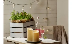 Star Trading M-Twinkle Batteridrivet Blockljus Utomhusbruk 17,5cm* Blockljus Utomhus|Blockljus Utomhus