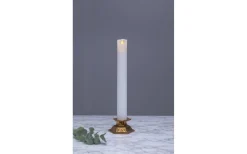 Star Trading M-Twinkle Batteridrivet Blockljus 40cm Vit* Blockljus Inomhus|Blockljus Inomhus