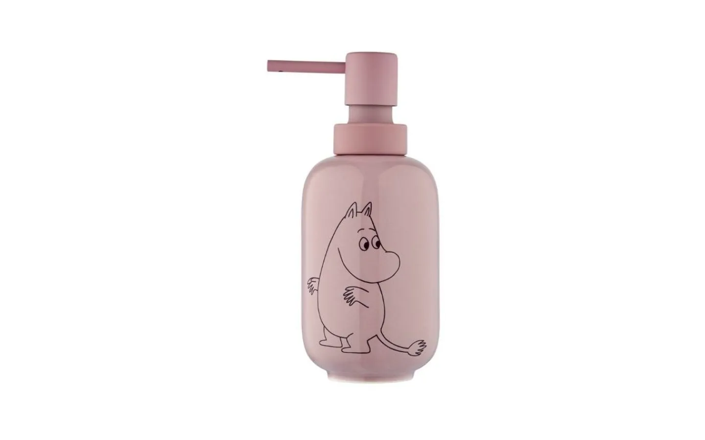 Dsignhouse x Moomin Mumin Tvålpump 350 ml Rosa* Tvålhållare