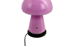 Dyberg Larsen Mushroom Uppladdningsbar Bordslampa 21cm Lila* Uppladdningsbara Lampor Inomhus