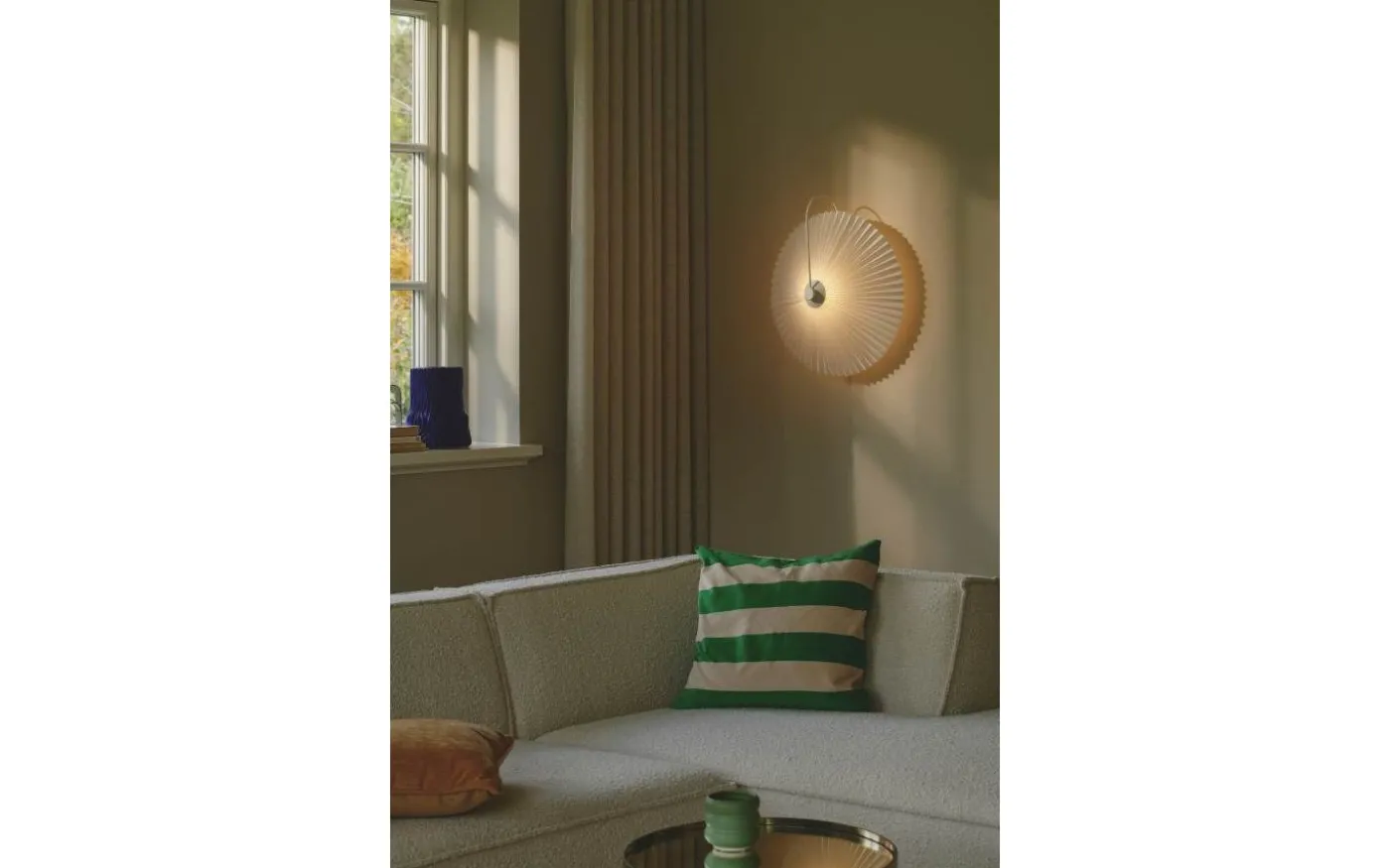 Nadia Vägglampa 45cm Vit