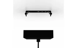 Nafferton Fönsterlampa 10cm Svart/Natur