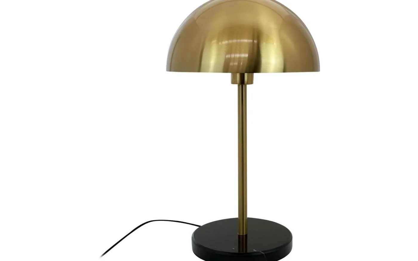 Nancy Bordslampa 51cm Mässing/Svart Marmor
