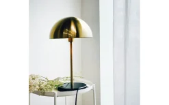 Nancy Bordslampa 51cm Mässing/Svart Marmor