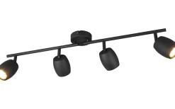 Avlånga Takspotlights|Takspot Med Minst 4 Lampor<Reality Nancy Spotlight 4-delad GU10 mattsvart