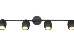 Avlånga Takspotlights|Takspot Med Minst 4 Lampor<Reality Nancy Spotlight 4-delad GU10 mattsvart