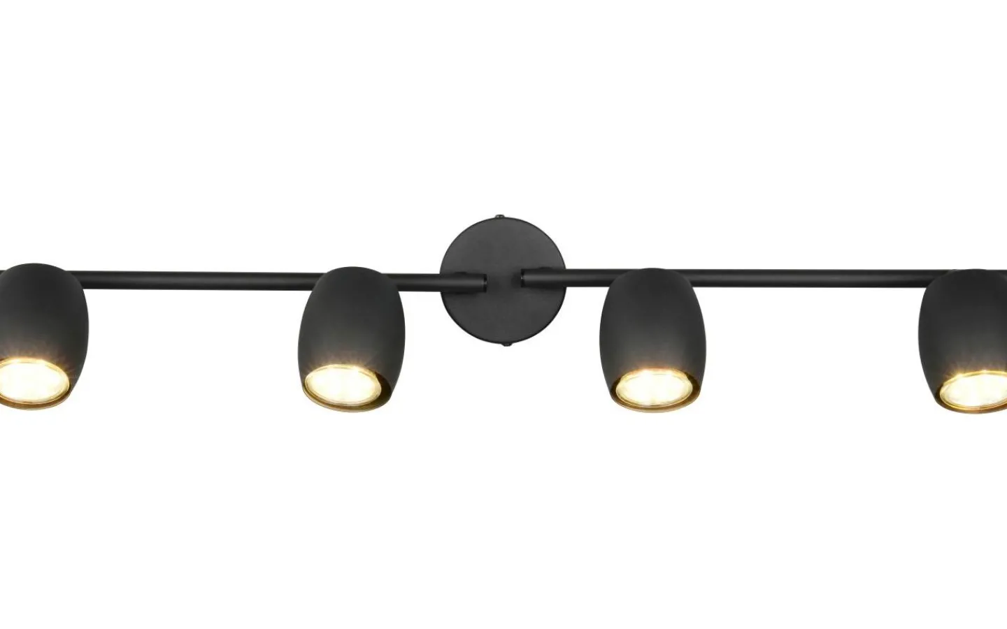 Avlånga Takspotlights|Takspot Med Minst 4 Lampor<Reality Nancy Spotlight 4-delad GU10 mattsvart