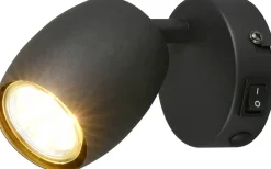 Reality Nancy Spotlight GU10 mattsvart* Läslampor