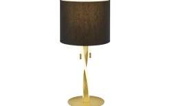 Bordslampor<Trio Lighting Nandor Bordslampa E27 + LED svart/guld