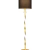 Nandor Golvlampa E27 + LED svart/guld