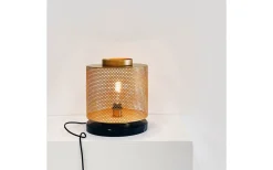 Bordslampor<Dyberg Larsen Nantes Bordslampa 35cm Mässing/Svart Marmor