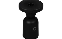 Konstsmide Nantes Uppladdningsbar Bordslampa/Ljushållare LED 12,5cm Svart IP54* Uppladdningsbara Lampor Utomhus|Uppladdningsbara Lampor Utomhus