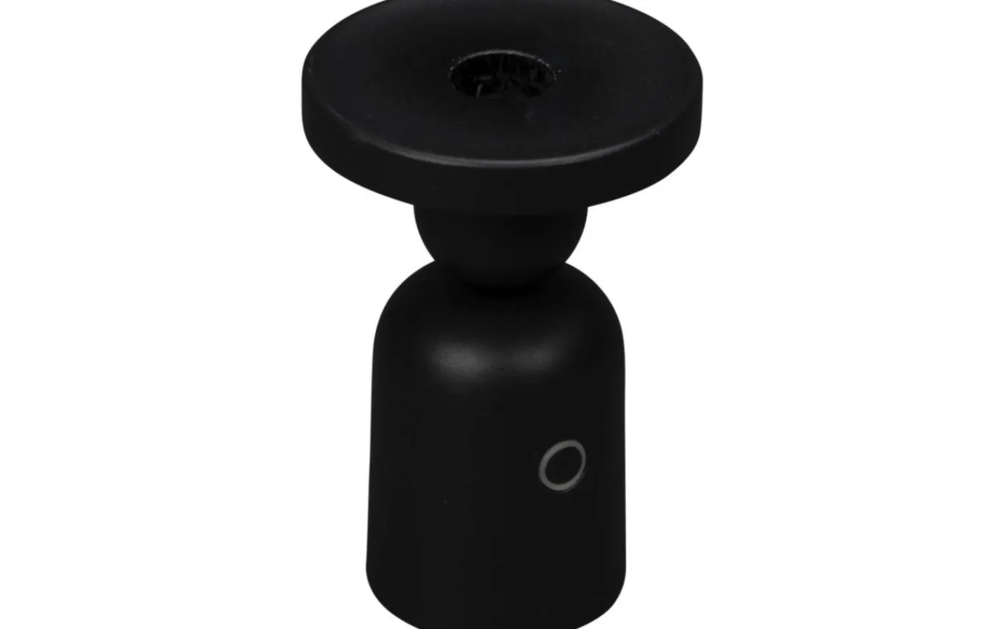 Konstsmide Nantes Uppladdningsbar Bordslampa/Ljushållare LED 12,5cm Svart IP54* Uppladdningsbara Lampor Utomhus|Uppladdningsbara Lampor Utomhus