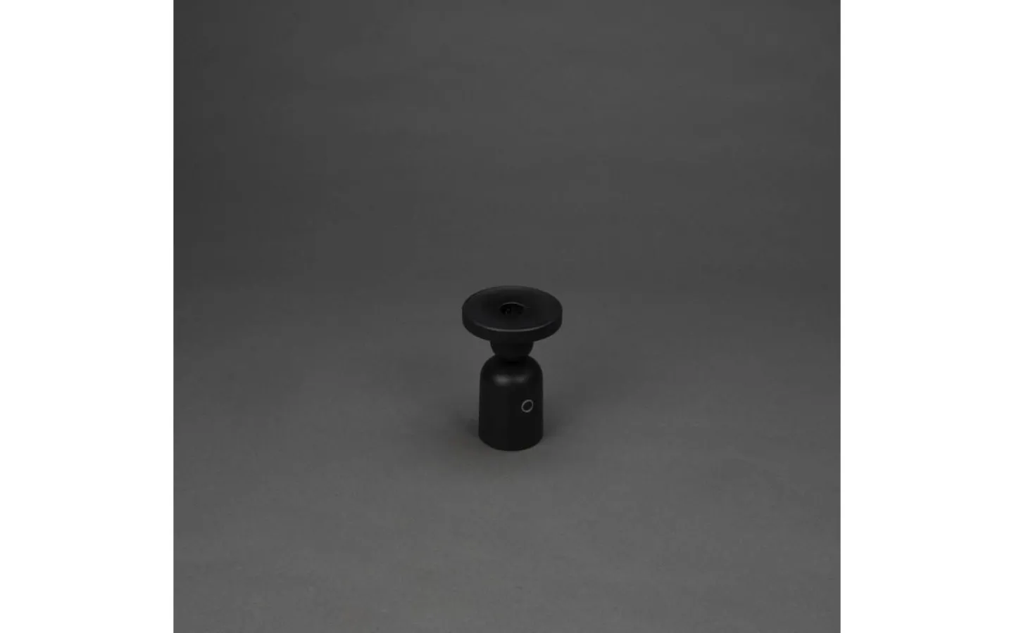 Konstsmide Nantes Uppladdningsbar Bordslampa/Ljushållare LED 12,5cm Svart IP54* Uppladdningsbara Lampor Utomhus|Uppladdningsbara Lampor Utomhus