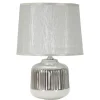 Napoli Bordslampa 29cm Vit/Silver