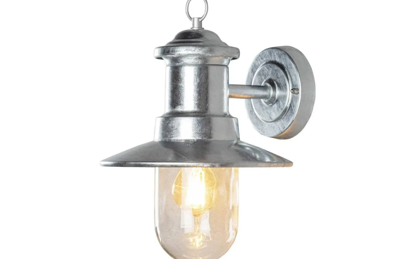 Konstsmide Napoli Vägglykta Galvaniserad Stål IP44* Kustnära Belysning|Vägglyktor