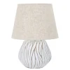 Mauro Ferretti Natural Bordslampa 48cm Vit/Beige* Bordslampor