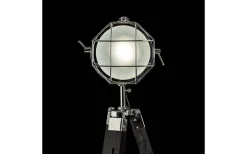 Nautic Golvlampa 117cm Svart/Krom