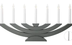 Navida Adventsljusstake 30cm Grå