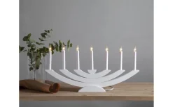 Visa Alla Adventsljusstakar|Adventsljusstakar 0-30 Cm<Star Trading Navida Adventsljusstake 30cm Vit