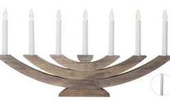 Navida Adventsljusstake 30cm Brun