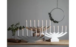 Navida Adventsljusstake 30cm Brun