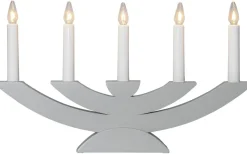 Navida Ljusstake 24cm Ljusgrå