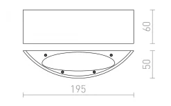 Hall & Trappa|Lampetter<Rendl Naxos Vägglampa Vit LED 6W 3000K